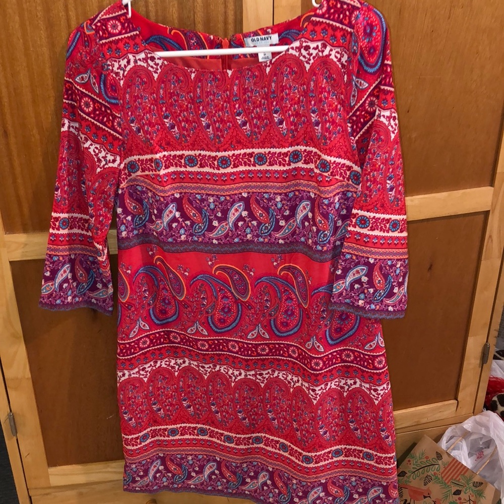 Fun patterned dress